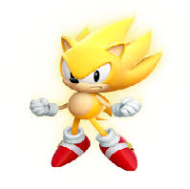 Super Sonic in Sonic the Hedgehog