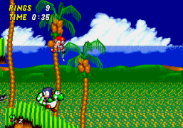 Yoshi in Sonic 2