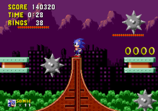 Super Sonic in Sonic the Hedgehog